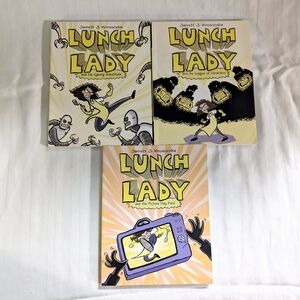 Lunch Lady Series Books by Jarrett Krosoczka